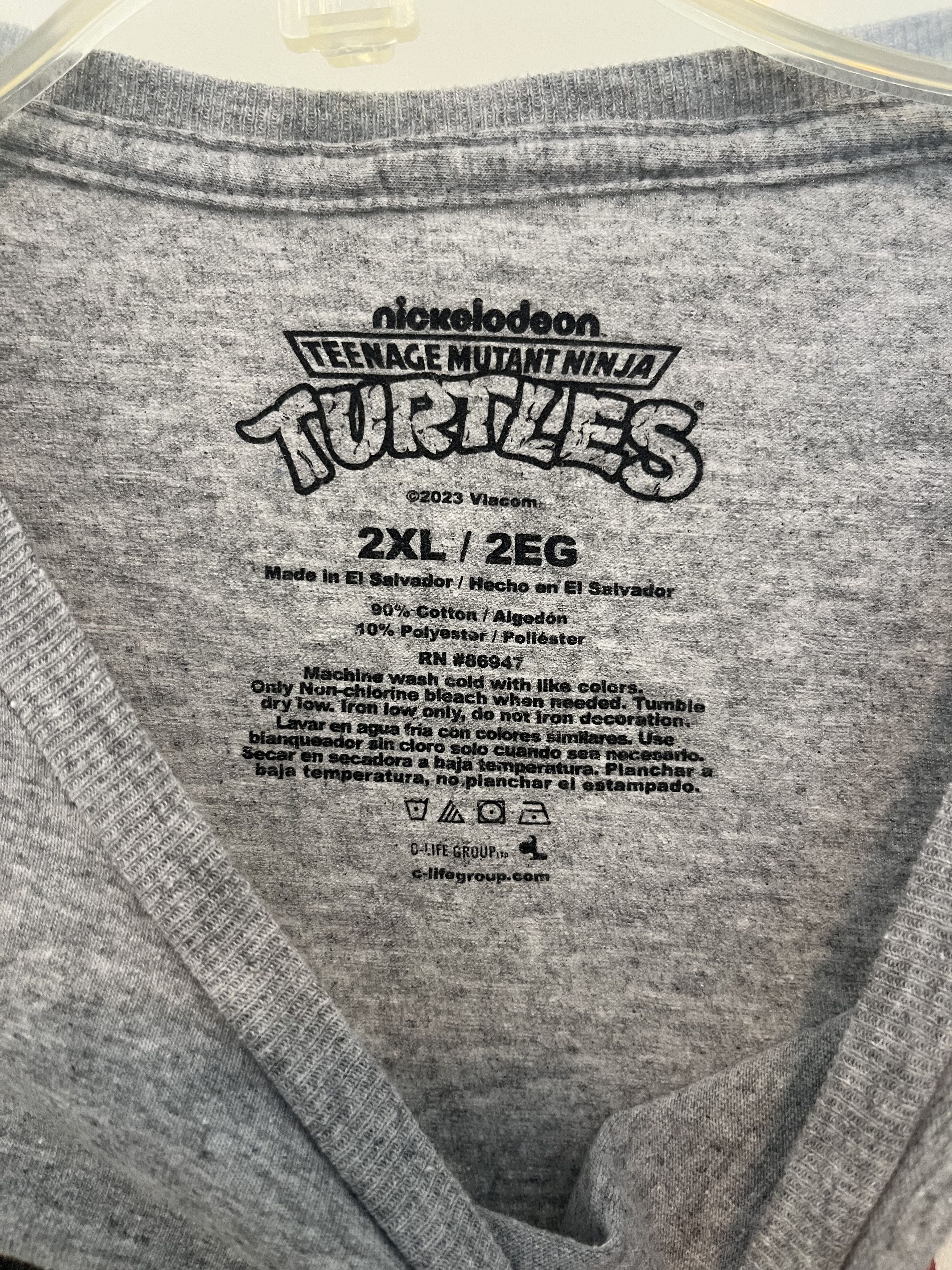 Nickelodeon Teenage Mutant Ninja Turtles Graphic Tee Size US XXL / EU 58 / 5 - 2 Thumbnail
