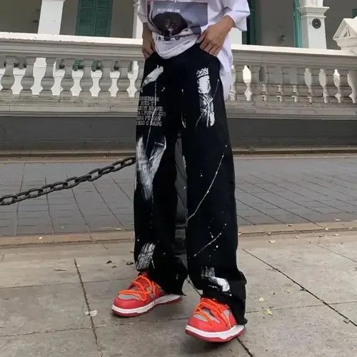 Japanese Brand × Jean Pants Black V Pynk Y2k Opium Jeans Size US 30 / EU 46 - 1 Thumbnail