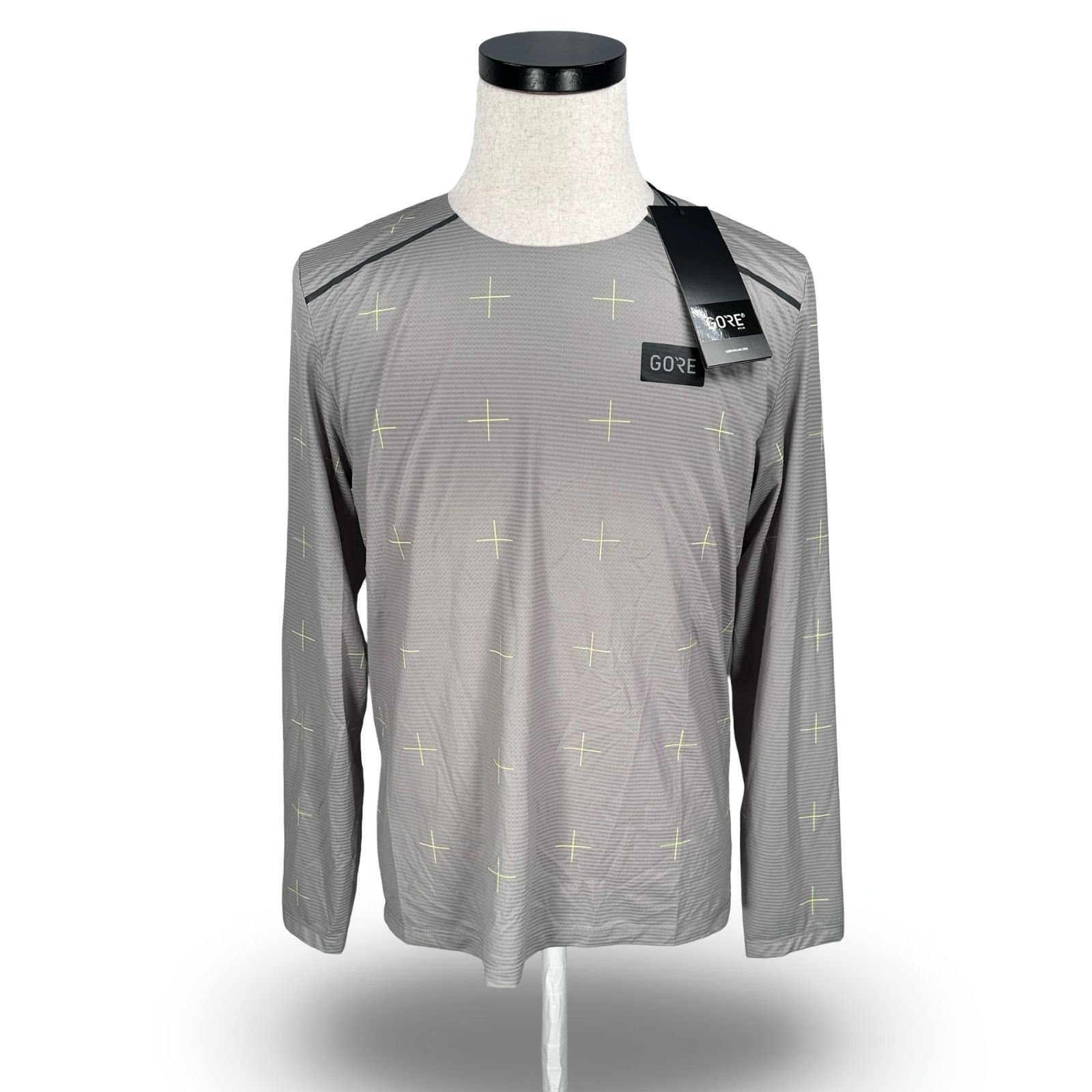 Other Gore Wear Contest Long Sleeve T-Shirt Men L Lab Gray Stretch Size US L / EU 52-54 / 3 - 1 Thumbnail