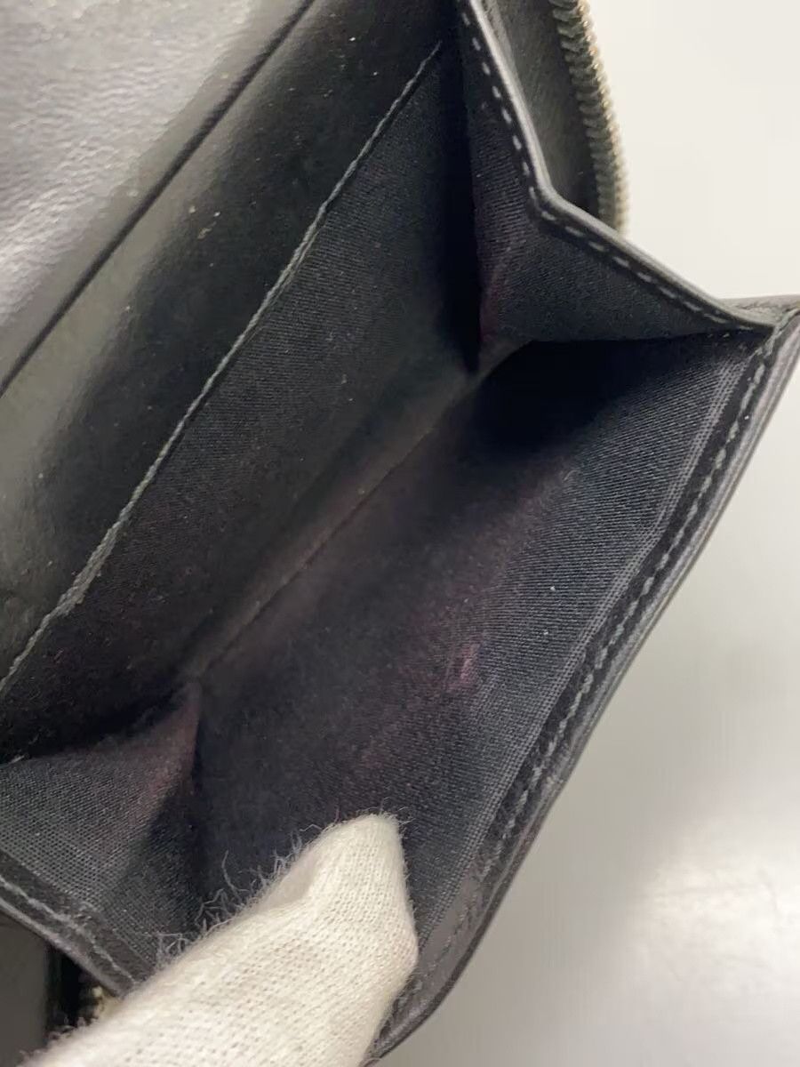 Dior Dior Oblique Jacquard Monogram Round Zip Wallet Black Size ONE SIZE - 5 Thumbnail