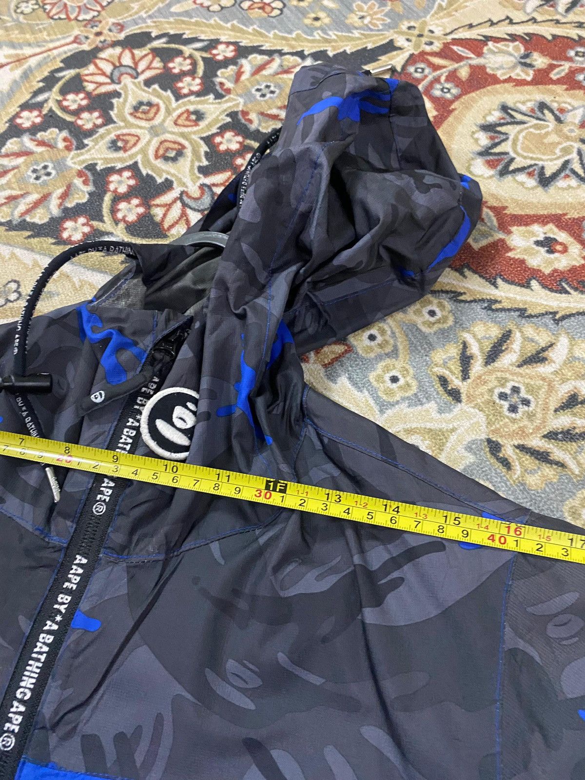 Aape × Bape Aape Camo Windbreaker Hoodie Jacket Size US M / EU 48-50 / 2 - 9 Thumbnail