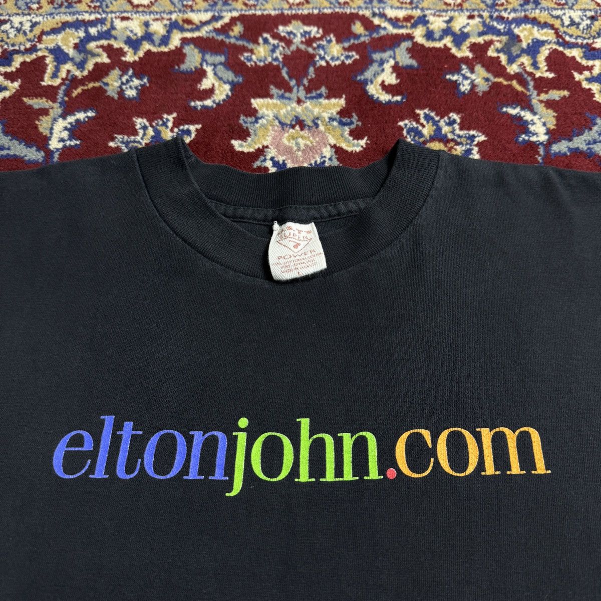 Band Tees Vintage 90s-00s Elton John EltonJohn.com Promo Band tee y2k Size US L / EU 52-54 / 3 - 1 Thumbnail