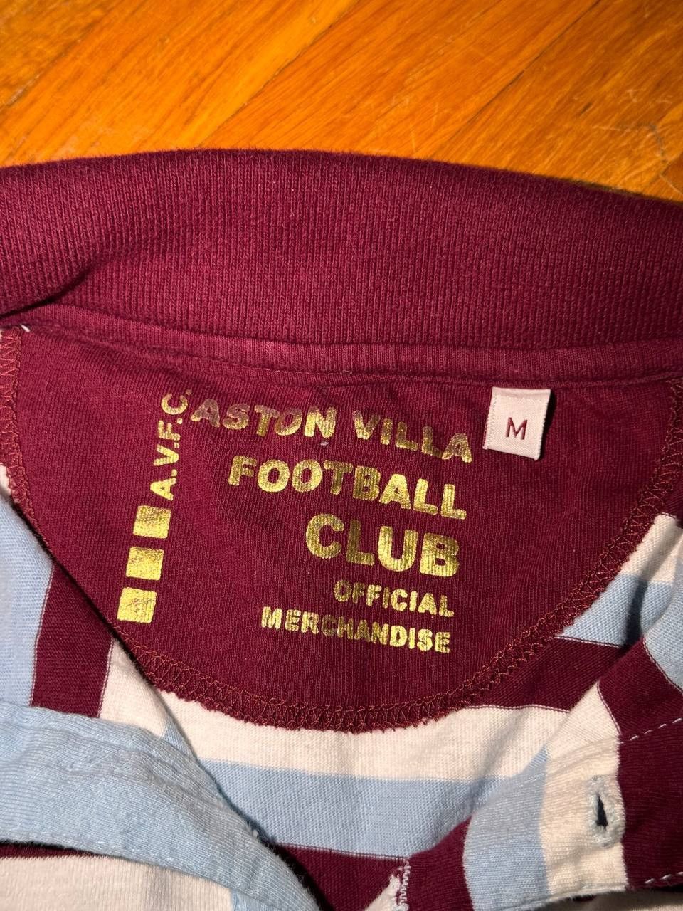 Chelsea Soccer Aston Villa FC soccer jersey polo tee Size US M / EU 48-50 / 2 - 5 Thumbnail