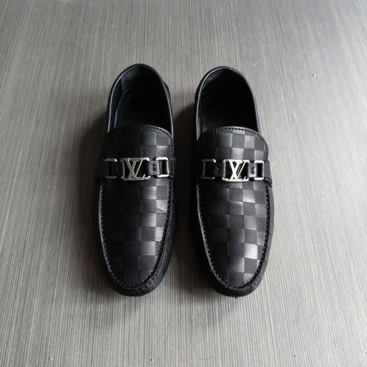 Louis Vuitton Louis Vuitton Black Moccasin Loafers -2508 Size US 8 / EU 41 - 2 Thumbnail