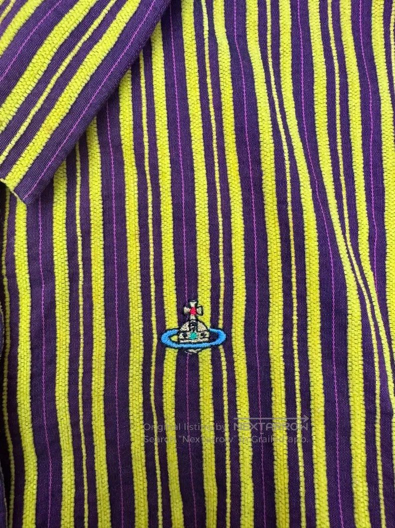 Vivienne Westwood Vivienne Westwood Vintage asymmetric striped shirt jacket Size S / US 4 / IT 40 - 7 Thumbnail