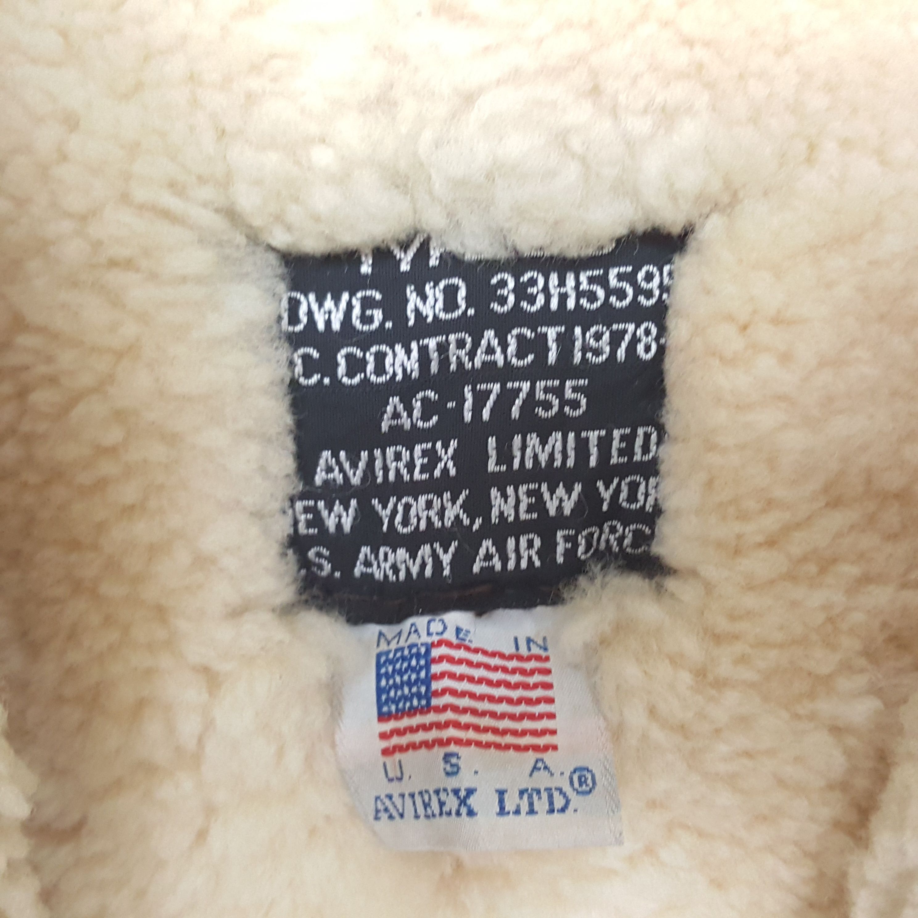 Avirex × Vintage Vintage Avirex Leather Fur Jacket Size US S / EU 44-46 / 1 - 5 Thumbnail
