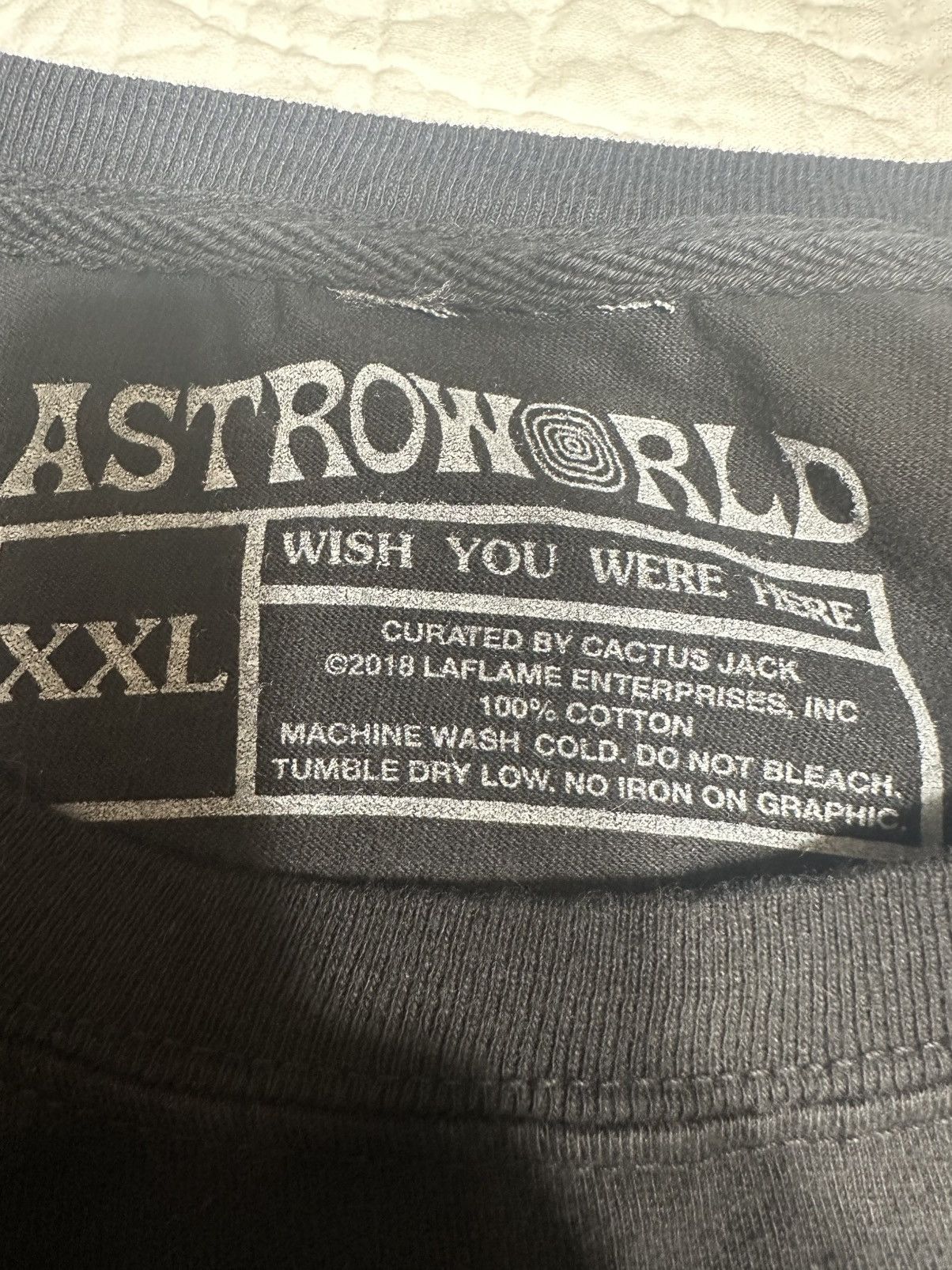 Travis Scott Travis Scott Astroworld Enjoy The Ride Long sleeve/2XL Size US XXL / EU 58 / 5 - 3 Thumbnail