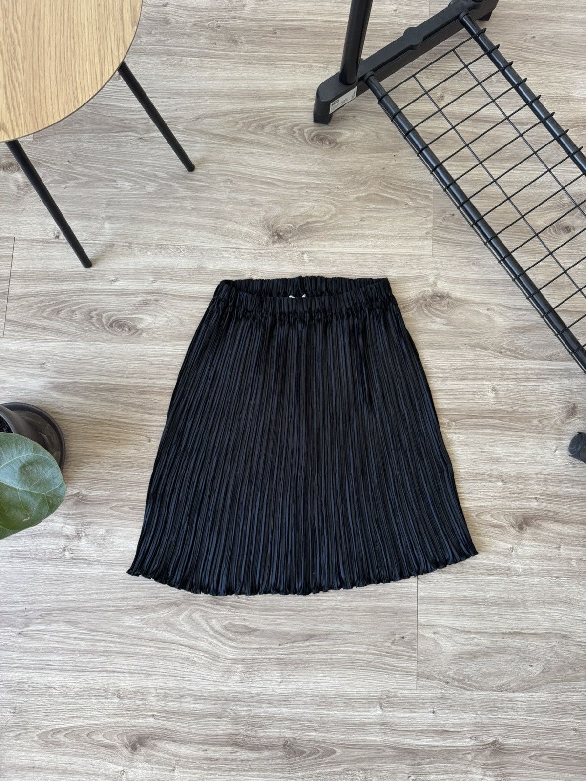 Other Vintage Y2K George F Couture Issey Miyake Style Midi Skirt Size 30" / US 8 / IT 44 - 2 Thumbnail