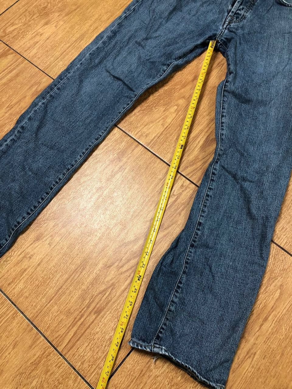 Carhartt × Japanese Brand Crazy Crash Dirty Baggy Faded Jean Japan Avant Garde Style Size US 32 / EU 48 - 8 Thumbnail