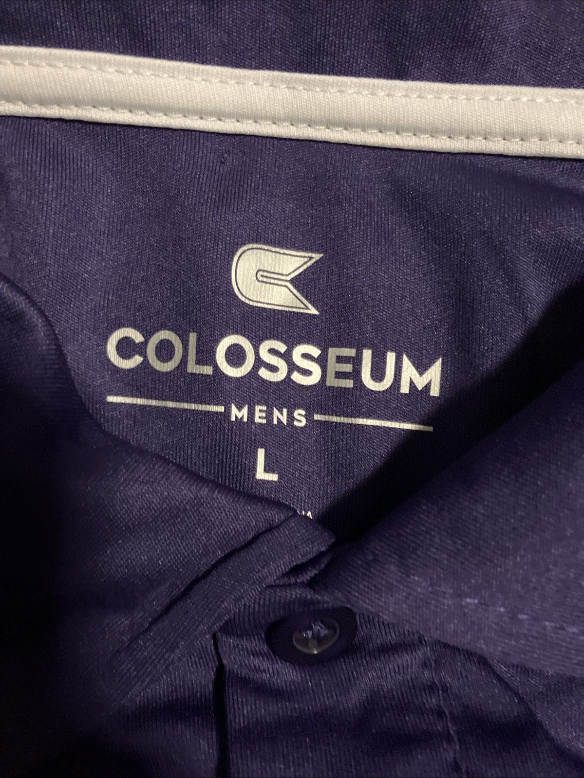 Colosseum Athletics Northern Iowa Men’s Colosseum Polo NWT Large Purple Size US L / EU 52-54 / 3 - 2 Thumbnail