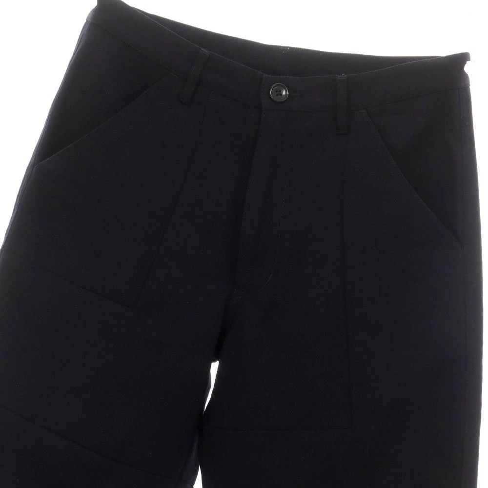 Comme des Garcons SHIRT Casual Pants Wool Casual Slacks Pants Zipper Dark Navy Size US 31 - 5 Thumbnail