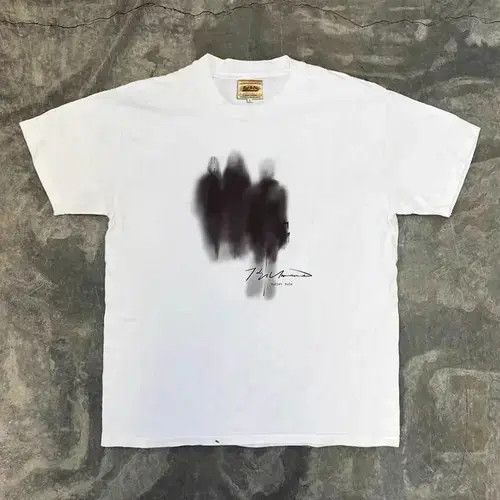 VIBE Midori x Risa White casual retro shadow print t-shirt Size US L / EU 52-54 / 3 - 5 Thumbnail