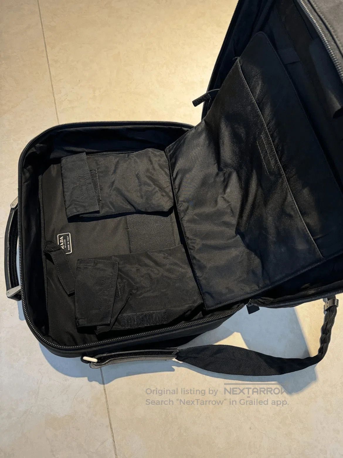 Prada Prada Sport Metal Label Gym Bag. Size ONE SIZE - 4 Thumbnail