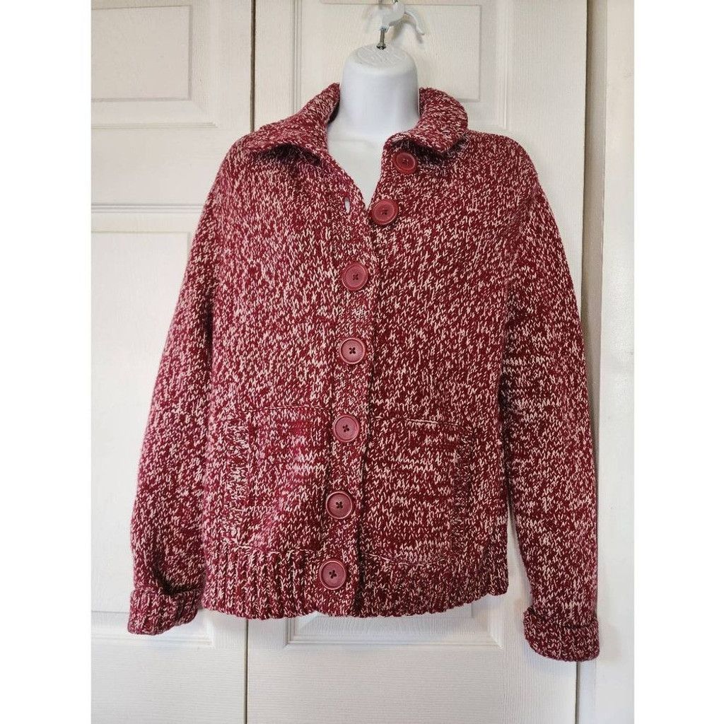 Other Massimo Red Sweater Size L / US 10 / IT 46 - 2 Thumbnail