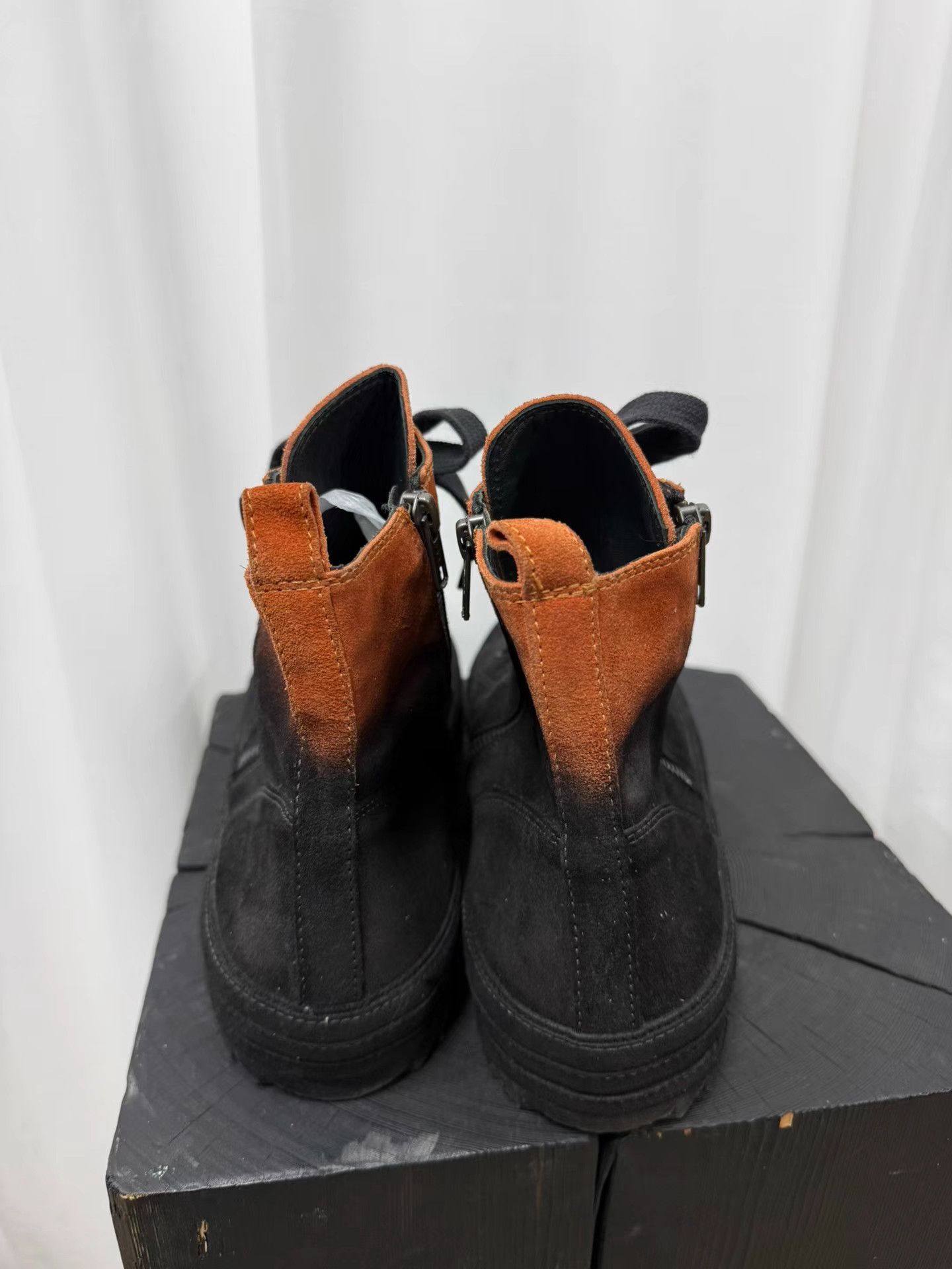 Ann Demeulemeester Ann Demeulemeester Double Zip Platform Sneakers K20 Size US 8 / EU 41 - 9 Thumbnail