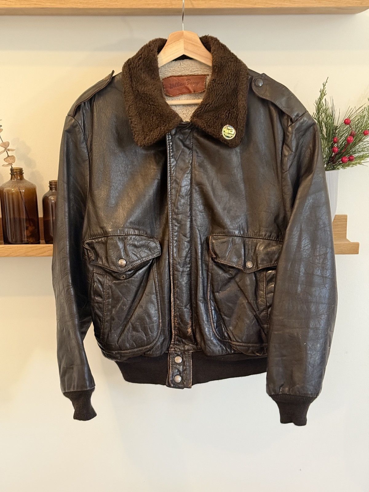 Rare Vintage 1980’s G-1 Leather Flight Jacket Made in USA
