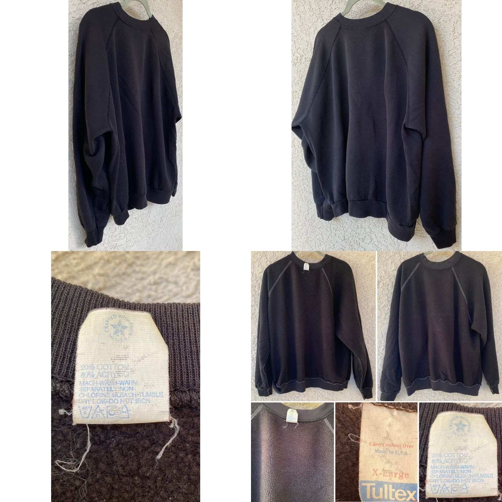 Tultex VINTAGE Tultex Sweatshirt This Is What Perfection Looks Like USA Black XL Men Crew Neck Size US XL / EU 56 / 4 - 8 Thumbnail