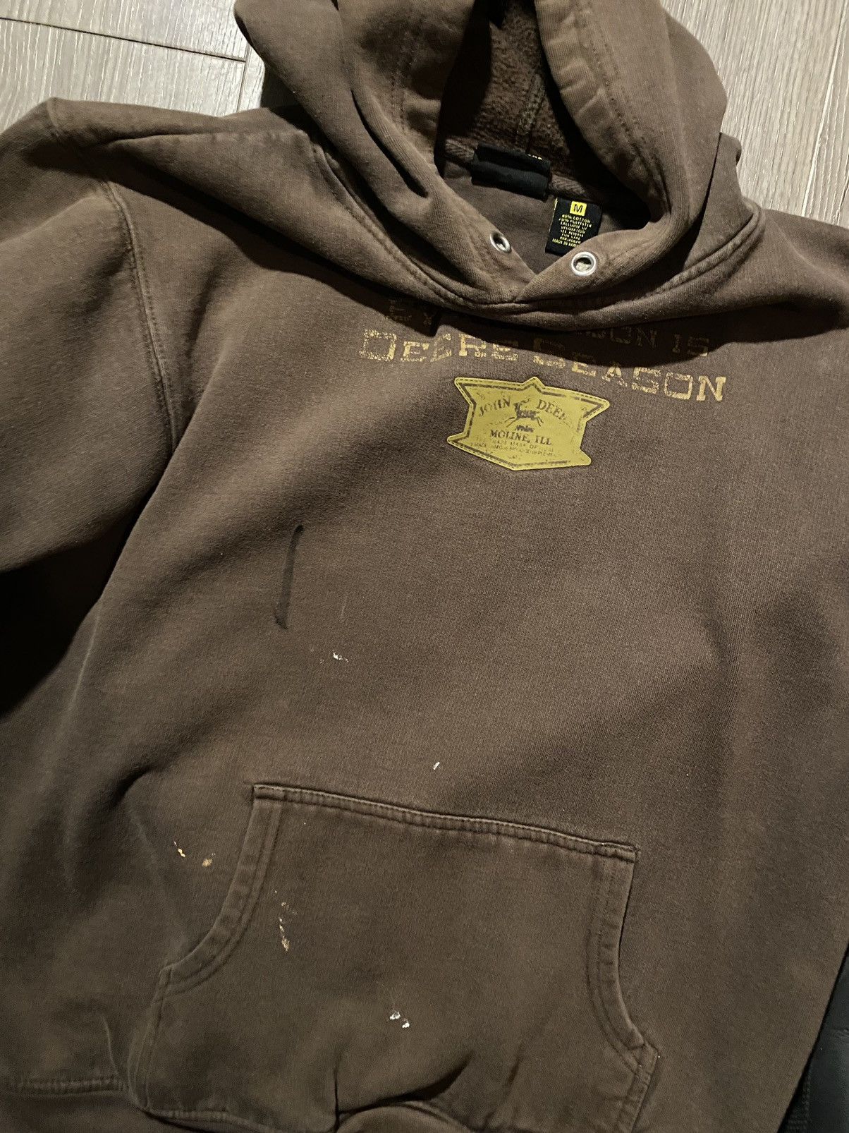 Vintage vintage John deer hoodie Size US M / EU 48-50 / 2 - 3 Thumbnail