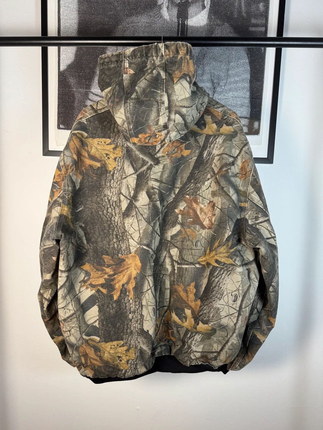Vintage 🚭 CLASSIC 🚭 CARHARTT THRASHED REALTREE HOODED WORK JACKET Size US XL / EU 56 / 4 - 11 Thumbnail