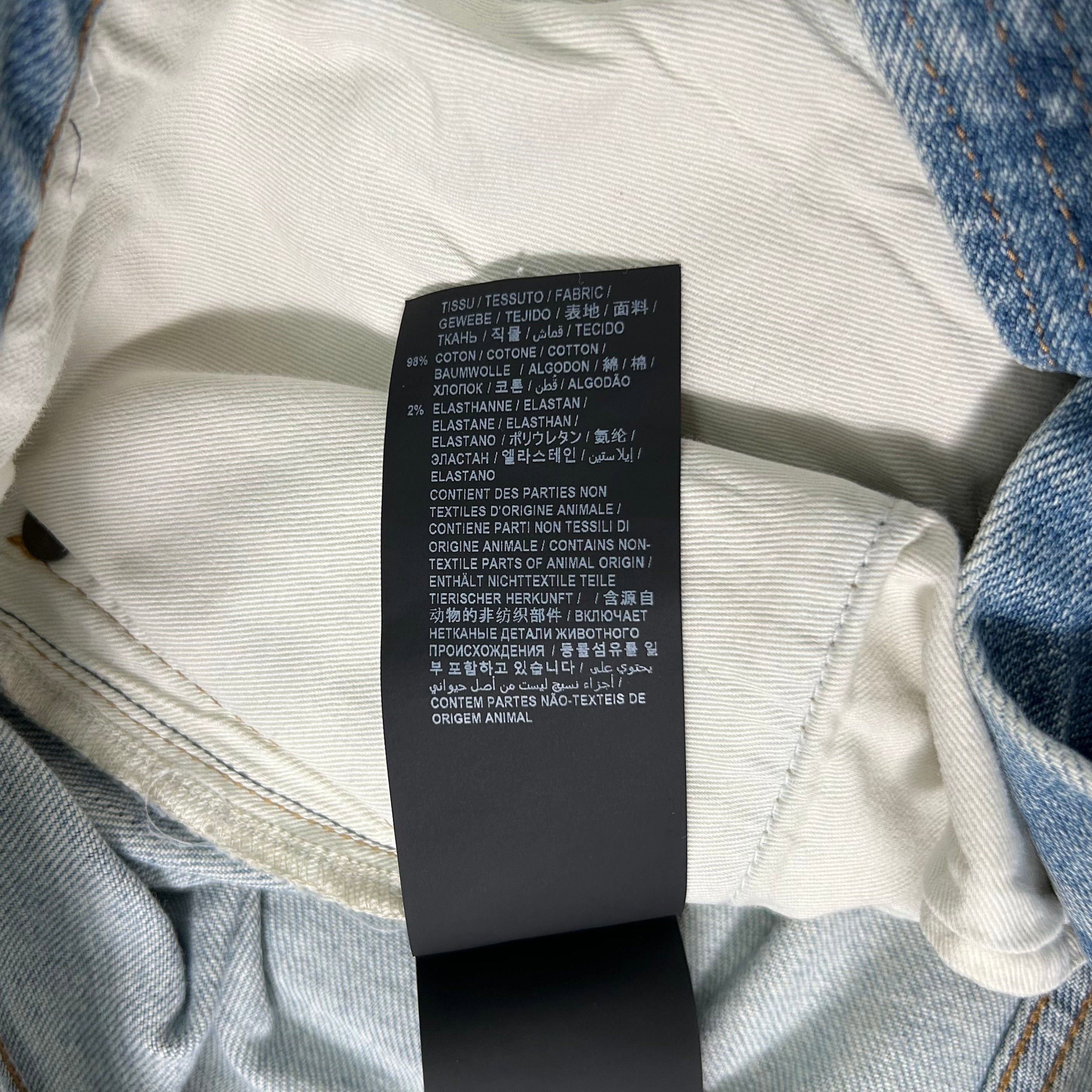 Saint Laurent Paris Saint Laurent Classic Blue Skinny Jeans Size US 29 - 7 Thumbnail