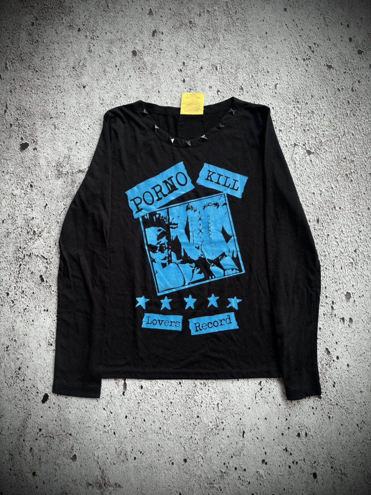If Six Was Nine Super Lovers Porno Kill Studded Longsleeve Size M / US 6-8 / IT 42-44 - 1 Thumbnail