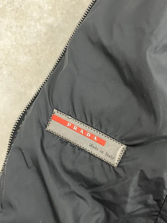 Prada 2000s Prada Grey Wool Hybrid Jacket Size S / US 4 / IT 40 - 10 Thumbnail