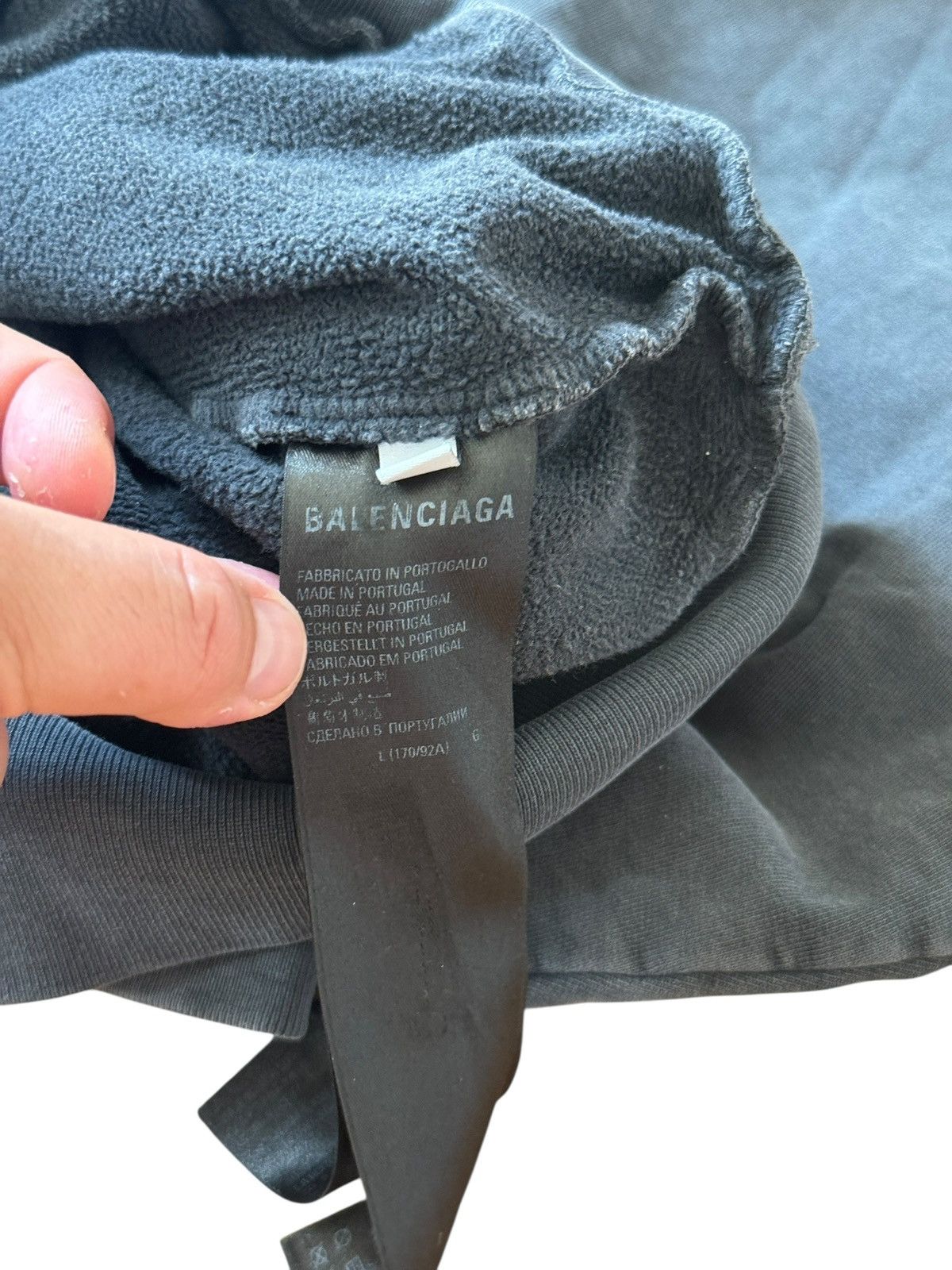 Balenciaga *RARE* BALENCIAGA DEMNA 1917 COLLEGE CREWNECK Size US L / EU 52-54 / 3 - 11 Thumbnail