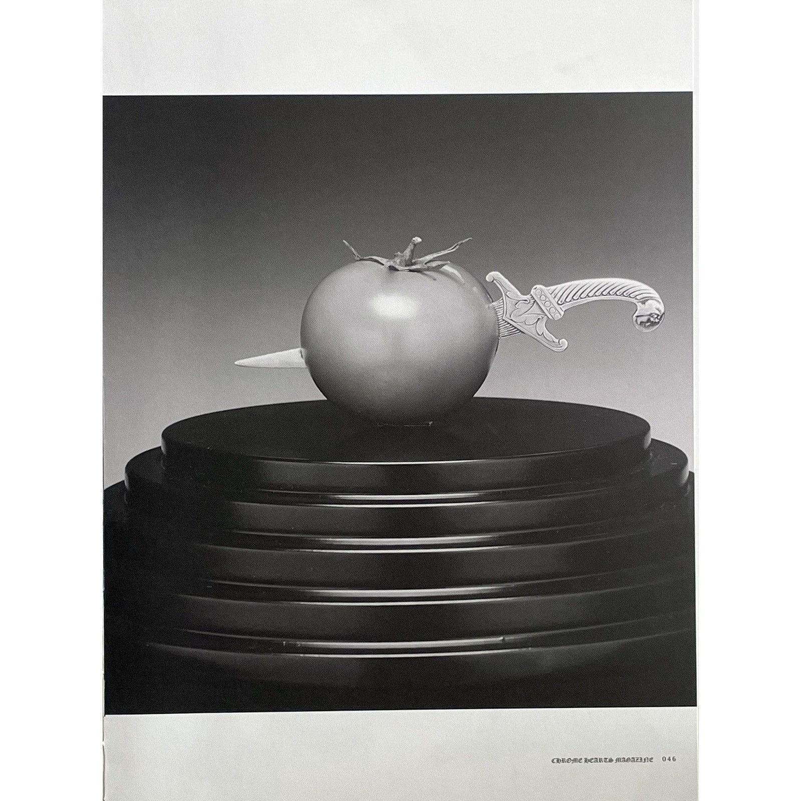 Chrome Hearts × Japanese Brand × Vintage Chrome Hearts tomato photo Poster framed 9x11 Size ONE SIZE - 2 Thumbnail