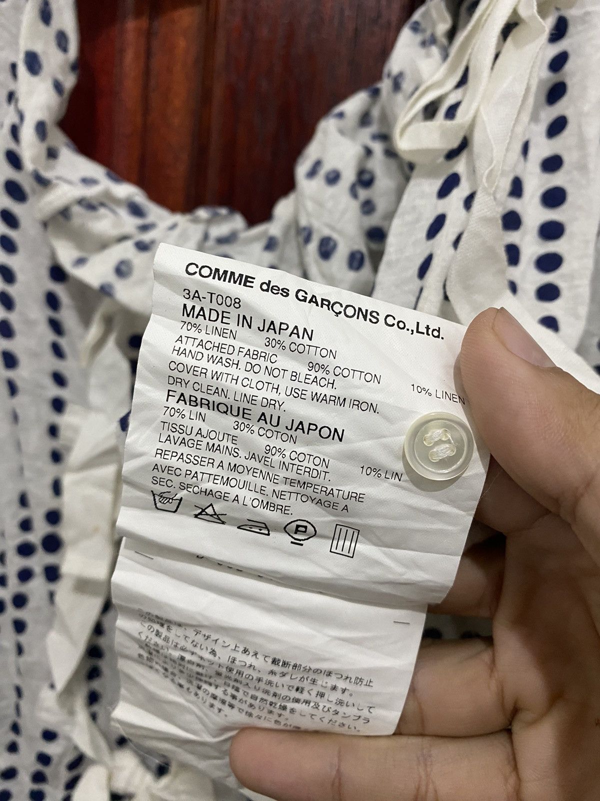 Comme des Garcons tao COMME des GARÇONS Blouse Rare Design Size S / US 4 / IT 40 - 12 Thumbnail