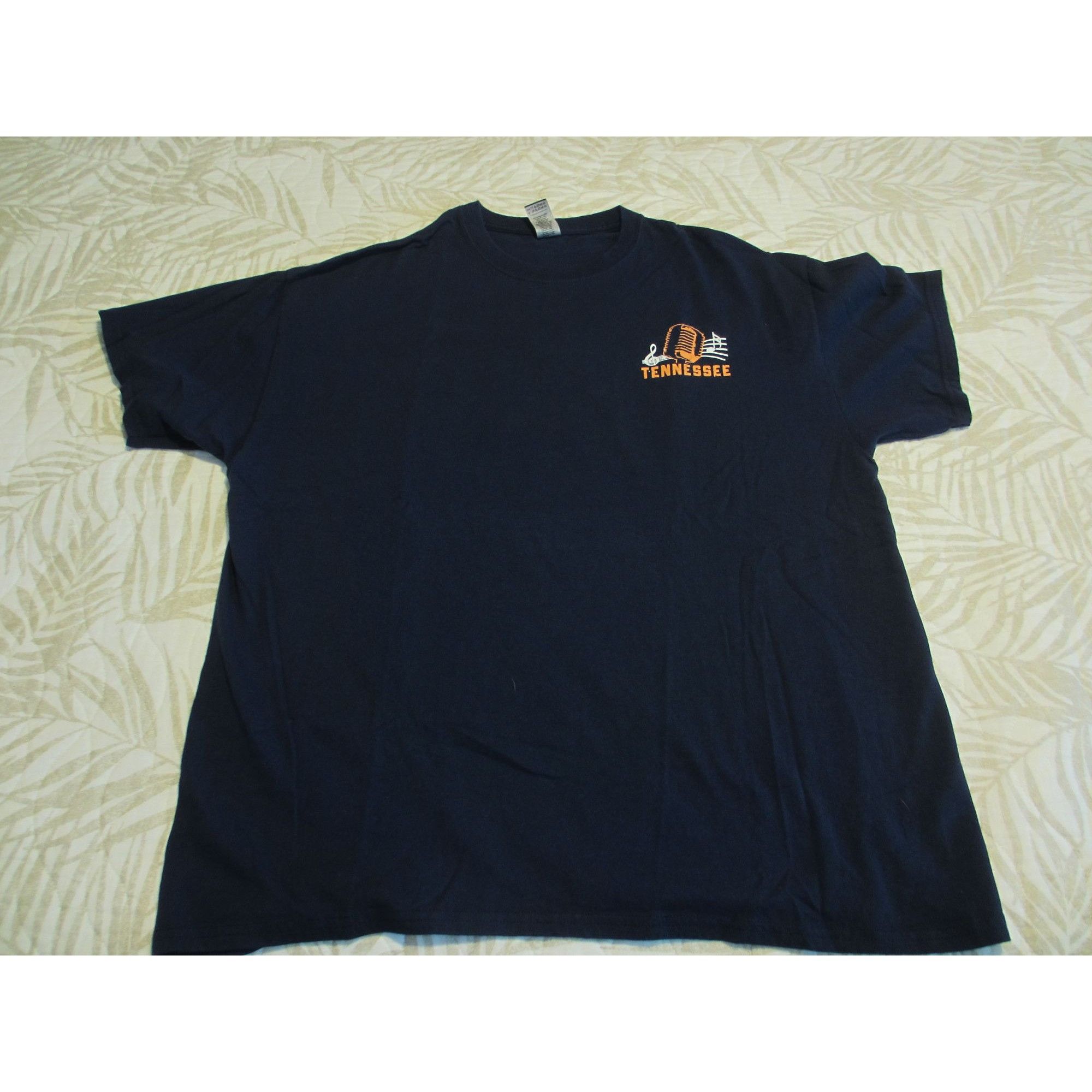 Gildan Tennessee Navy Graphic T-Shirt L Soft Cotton Music Design Size US L / EU 52-54 / 3 - 1 Thumbnail