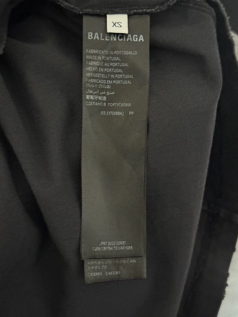 Balenciaga Balenciaga 24ss Classic Tape Print Vintage Short Sleeve T- Size US XS / EU 42 / 0 - 4 Thumbnail