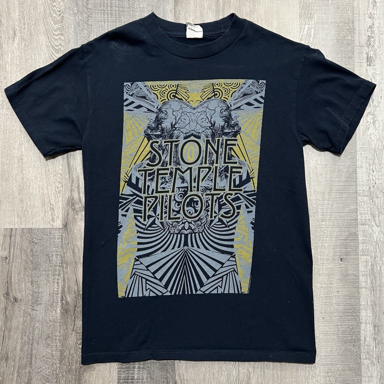 Other Stone Temple Pilots Band T Shirt 2010 Tour Dark Concert Rock Size US S / EU 44-46 / 1 - 1 Thumbnail
