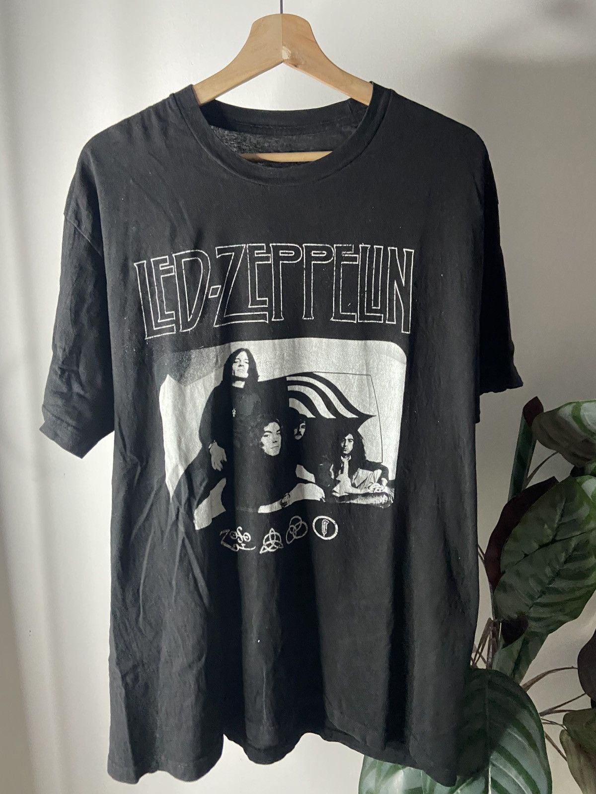 Band Tees × Led Zeppelin LED-ZAPPELIN X BAND TEES😊❤️ Size US XL / EU 56 / 4 - 1 Thumbnail