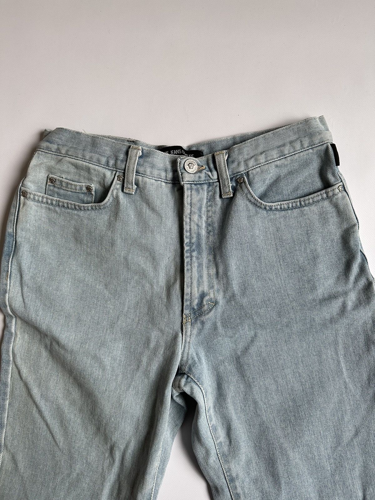 Versace × Versace Jeans Couture × Vintage Vintage Versace Jeans Couture Denim Jeans Medusa Size 29 Size 29" - 7 Thumbnail