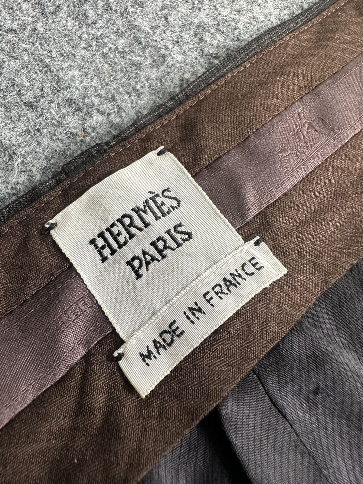 Hermes × Maison Margiela Hermes - Maison Margiela Archive - Cuffed Wool Pants Size 27" / US 4 / IT 40 - 14 Thumbnail