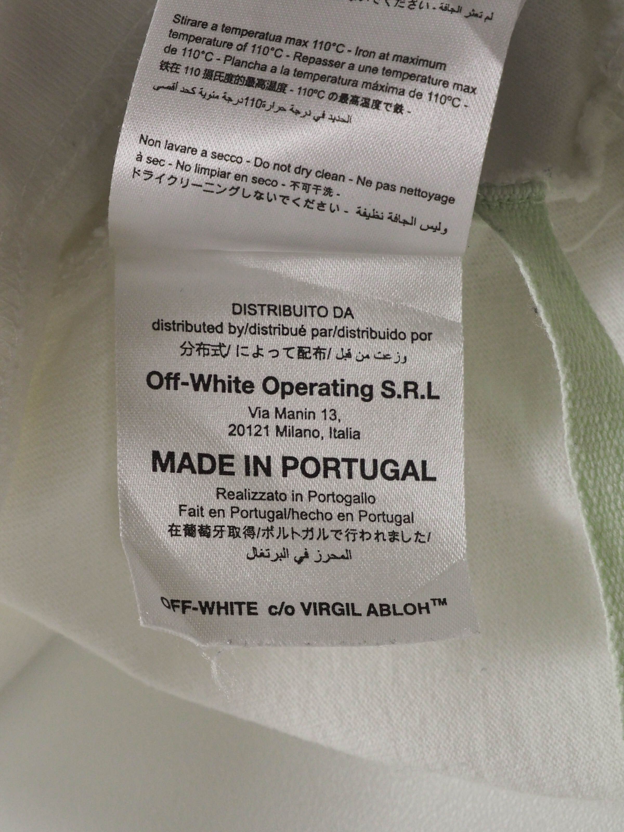 Off-White Off-White c/o Virgil Abloh Dual Scorpion T-Shirt Size US S / EU 44-46 / 1 - 16 Thumbnail