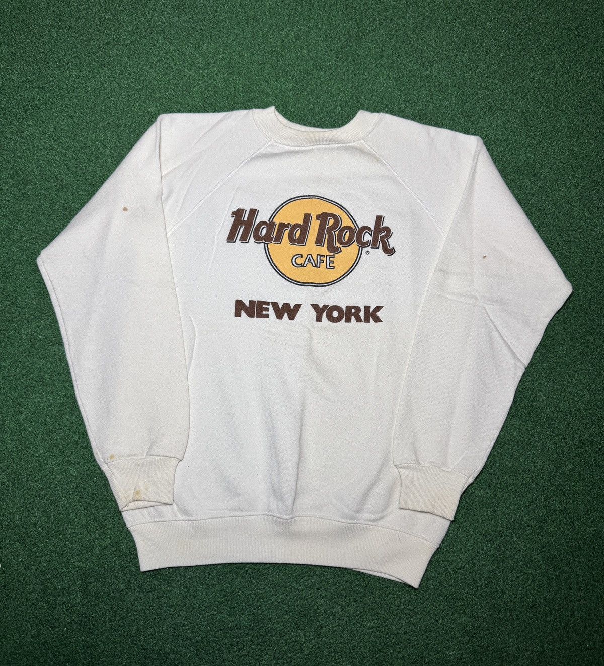 Hard Rock Cafe Vintage 80s Hard Rock Cafe New York S/M Crewneck Sweatshirt Size US M / EU 48-50 / 2 - 1 Thumbnail