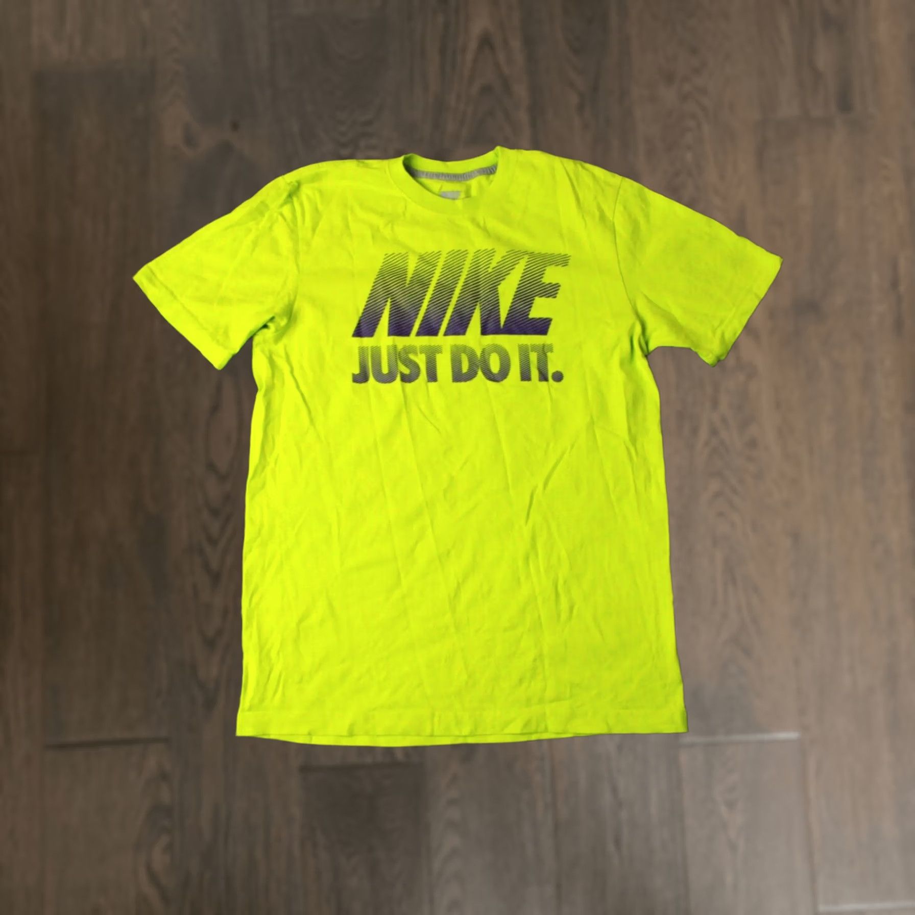 Nike Nike Just Do It 2014 Men Casual Shirt T-Shirt Tee Jersey M Medium Green Nike Just Do It Type: T-Shirt Size US M / EU 48-50 / 2 - 1 Thumbnail