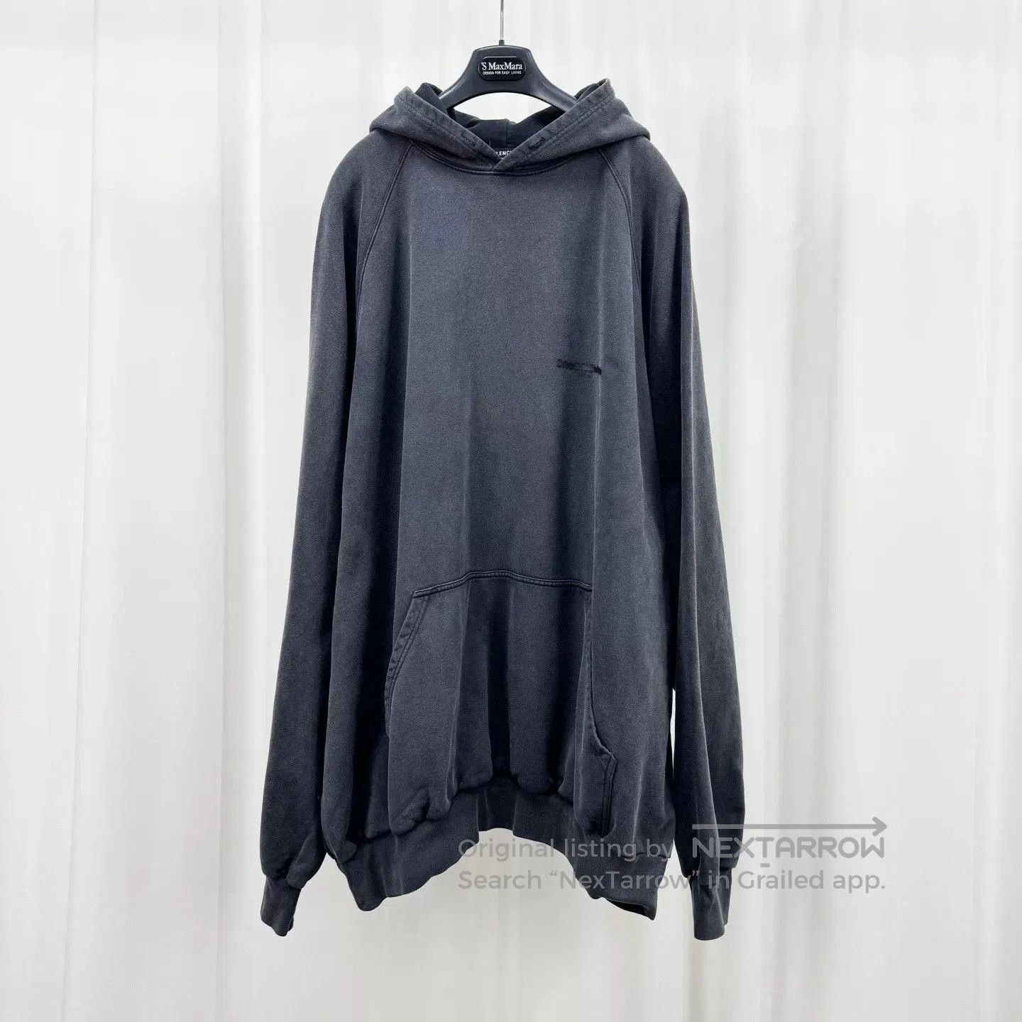 Balenciaga balenciaga washed letter print hoodie. Size US L / EU 52-54 / 3 - 1 Thumbnail