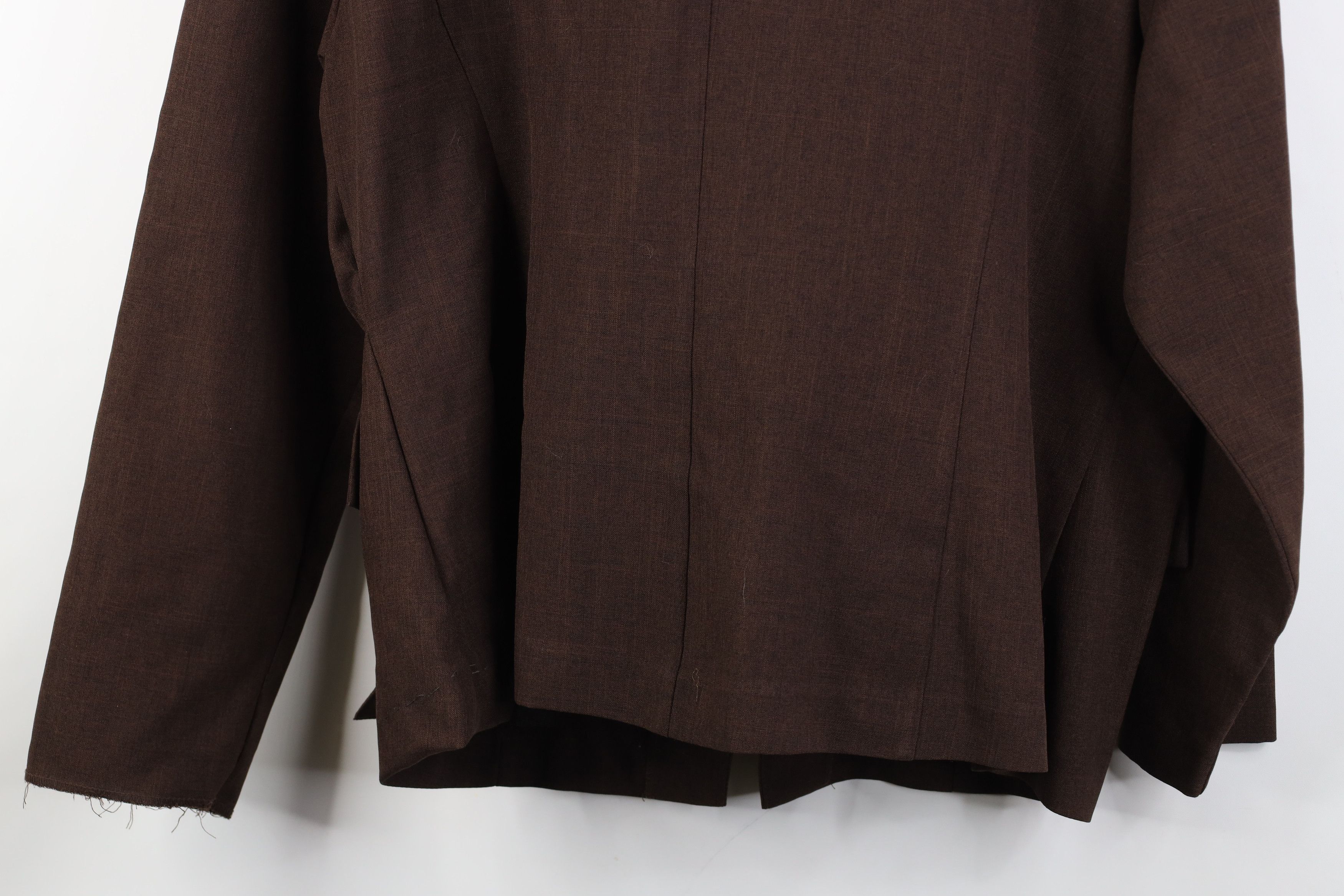 Vintage Vintage 70s 80s Streetwear Pocket Blazer Suit Jacket Brown Size XL / US 12-14 / IT 48-50 - 14 Thumbnail