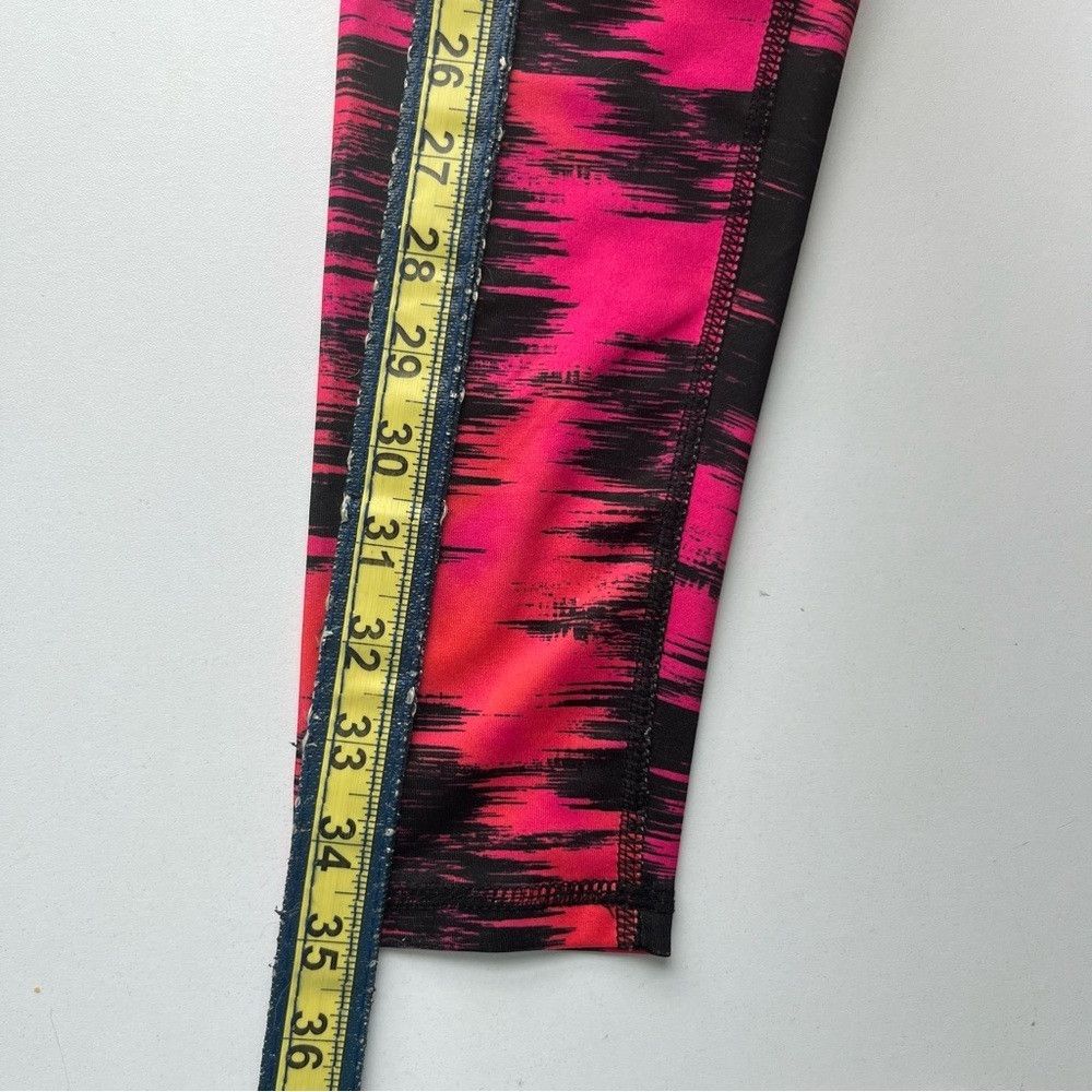 SKECHERS Skechers Tie Dye GOdri Athletic Leggings Black Pink Small Size 25" / US 0 / IT 36 - 8 Thumbnail