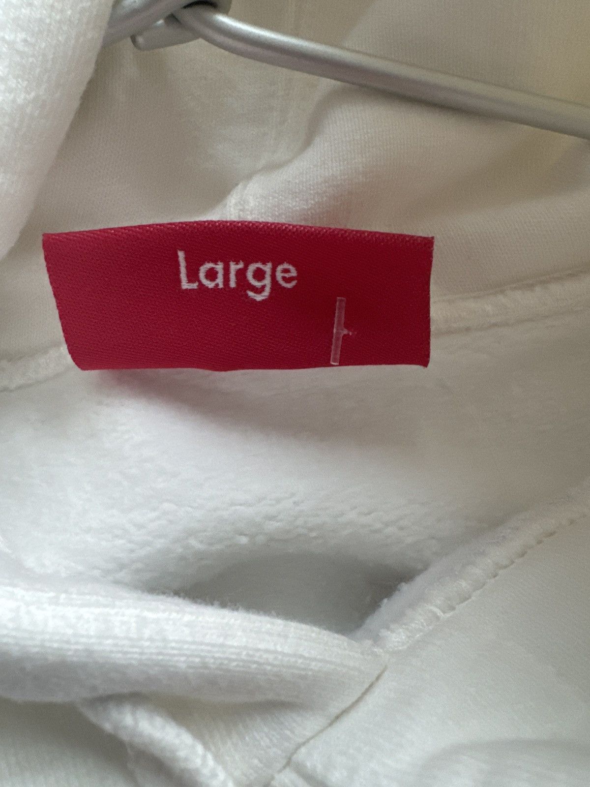Supreme supreme hoodie white Size US L / EU 52-54 / 3 - 5 Thumbnail