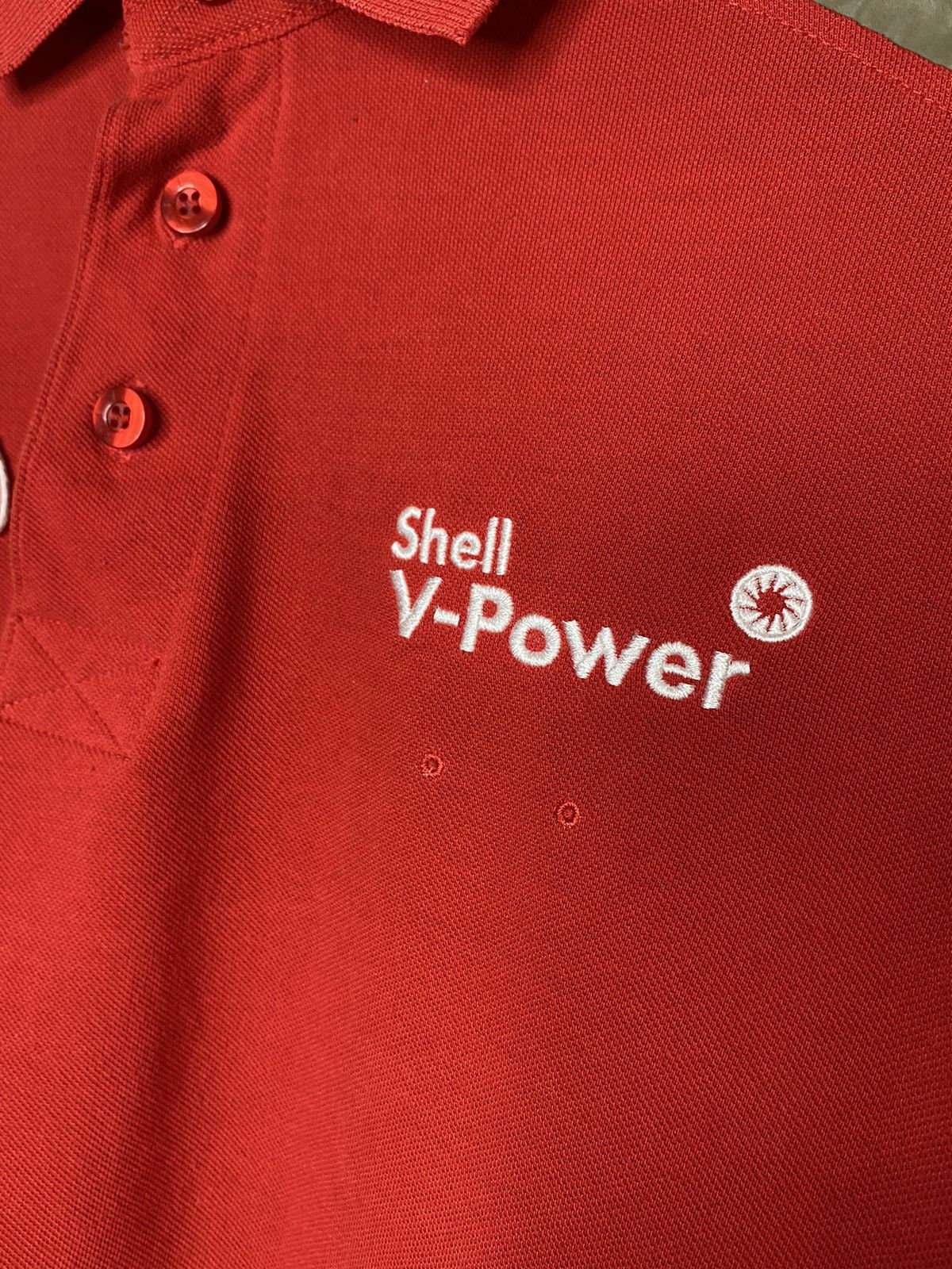 Vintage Vintage Shell Helix Ferrari F1 Team Polo Long Sleeve Shirt Size US M / EU 48-50 / 2 - 5 Thumbnail
