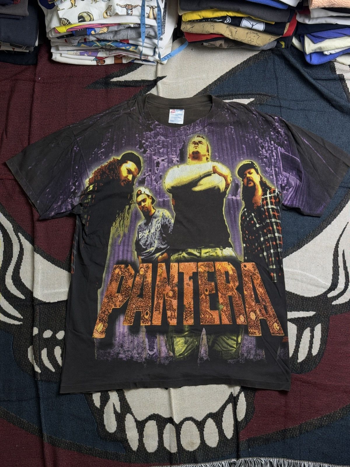 Band Tees × Vintage Vintage Pantera Size US XL / EU 56 / 4 - 1 Thumbnail