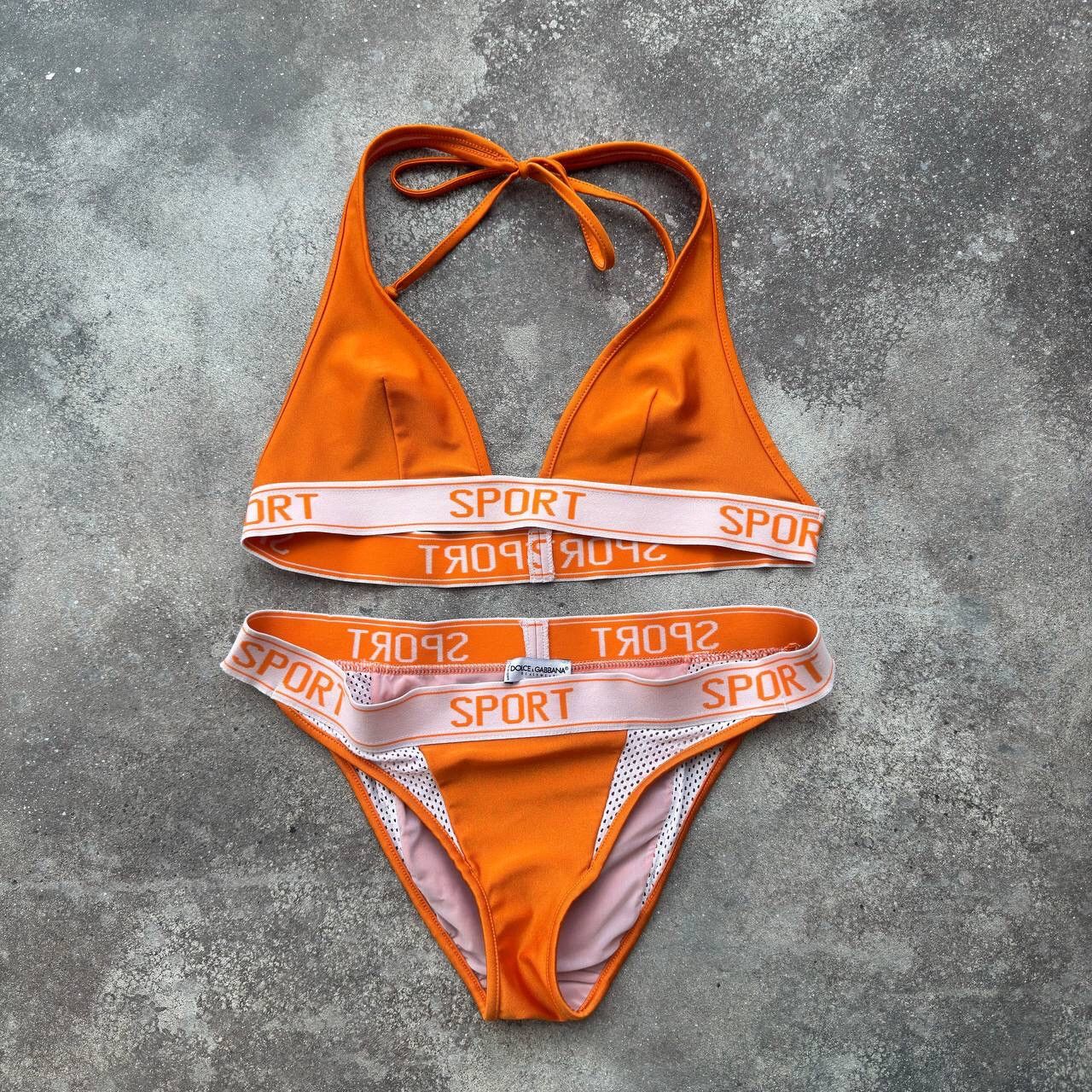 Dolce & Gabbana D&G Dolce & Gabbana Vintage Bra Bikini Swimsuit Size ONE SIZE - 1 Thumbnail
