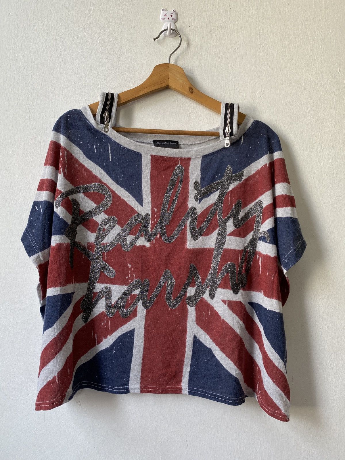 Japanese Brand × Seditionaries Japanese Brand Plein Beaute Over Size Cropped Punk Tee Size US XL / EU 56 / 4 - 2 Thumbnail