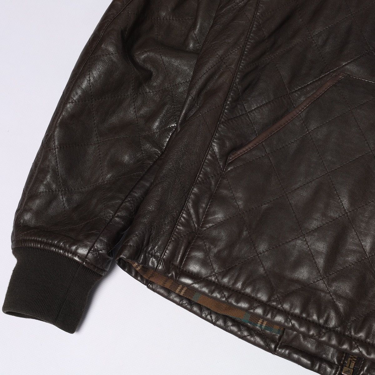 Ralph Lauren Purple Label Ralph Lauren Purple Label Lambskin Leather Bomber Jacket Size US M / EU 48-50 / 2 - 19 Thumbnail