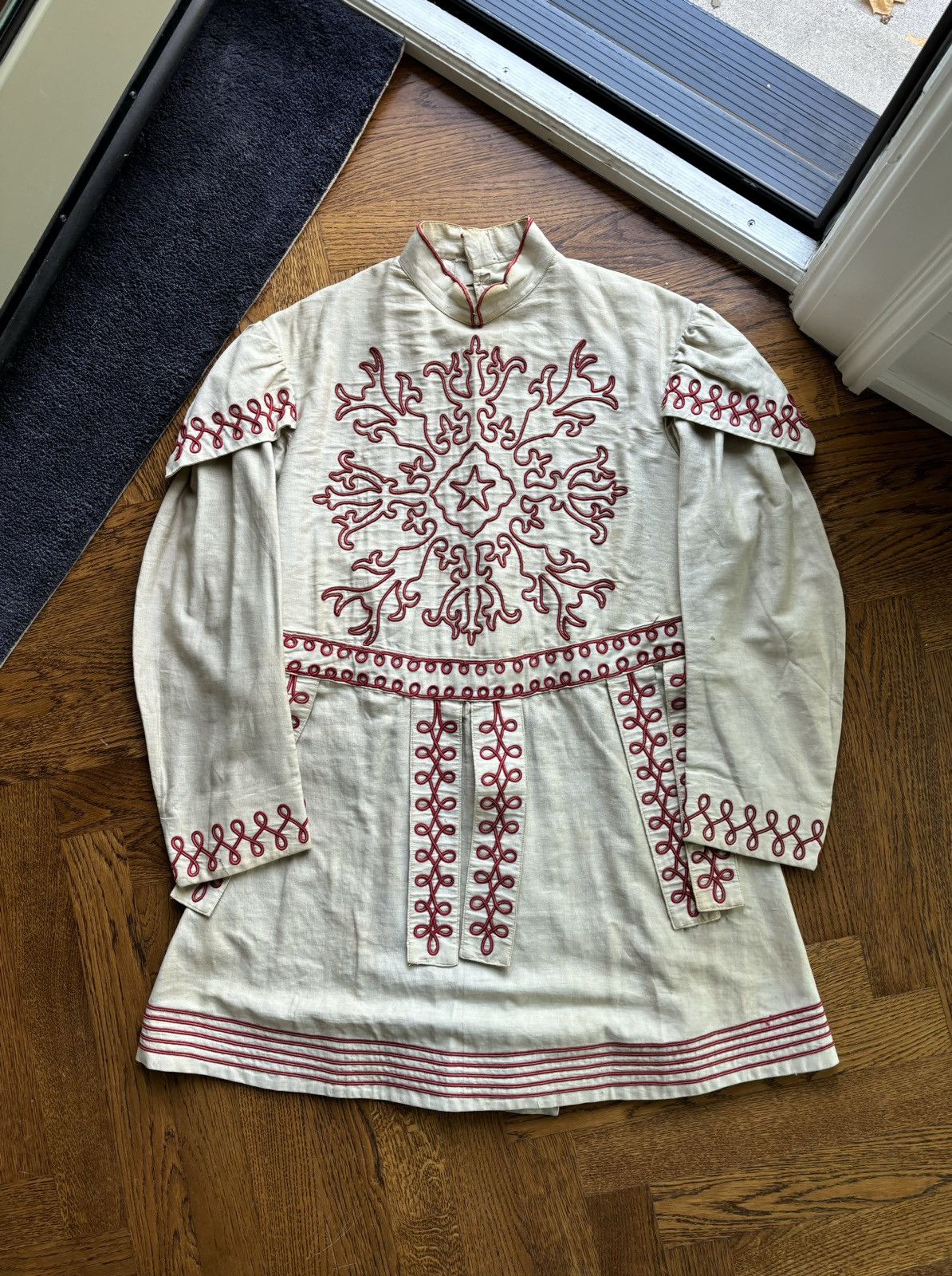 Mason's 1910s Freemasons Tunic Antique Knights Templar Masonic Robe Size US M / EU 48-50 / 2 - 6 Thumbnail