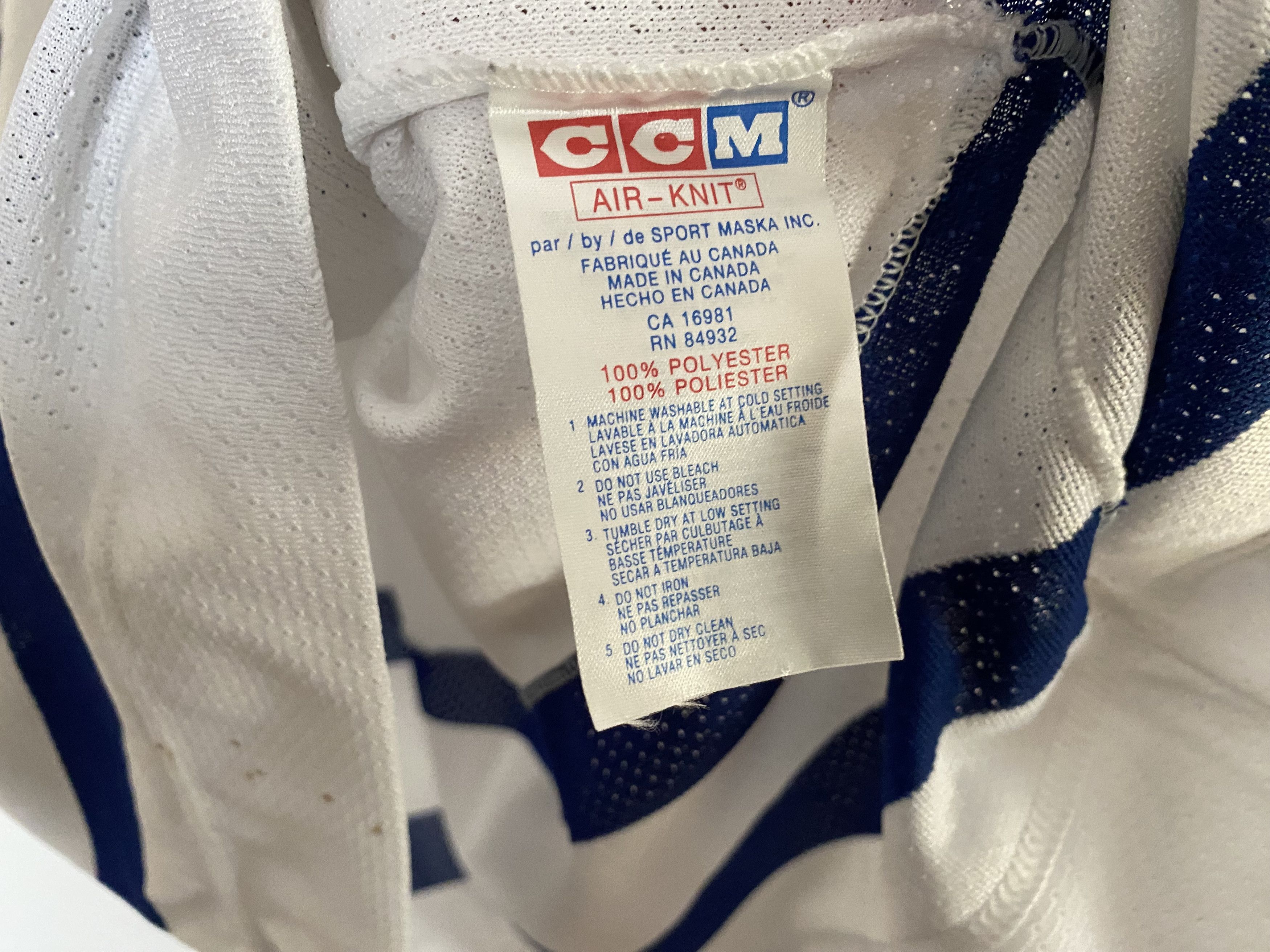 Ccm × NHL AIDEN FINK #11 TORONTO MAPLE LEAFS NHL HOCKEY JERSEY SHIRT Size US M / EU 48-50 / 2 - 7 Thumbnail