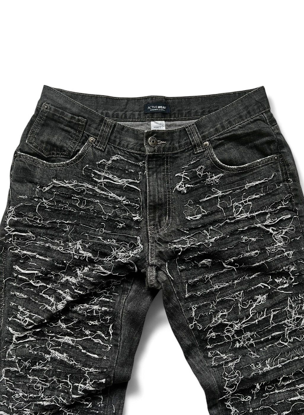 Hysteric Glamour × Japanese Brand 💥 HYSTERIC GLAMOUR BALENCIAGA STYLE JAPANESE JEANS Size US 32 / EU 48 - 2 Thumbnail